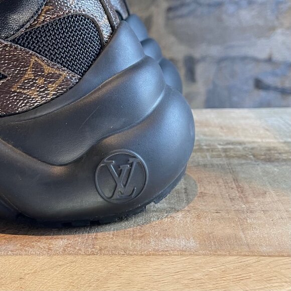 Louis Vuitton Black Monogram Archlight Chunky Sneakers - Picture 6 of 12